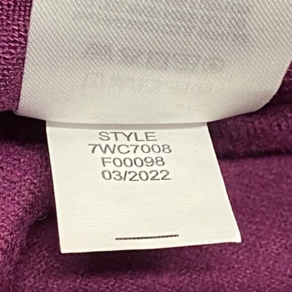 Lucky Brand Women's Cozy Knit Sweater Medium Potent Purple Crewneck Top NWT - Picture 3 of 8